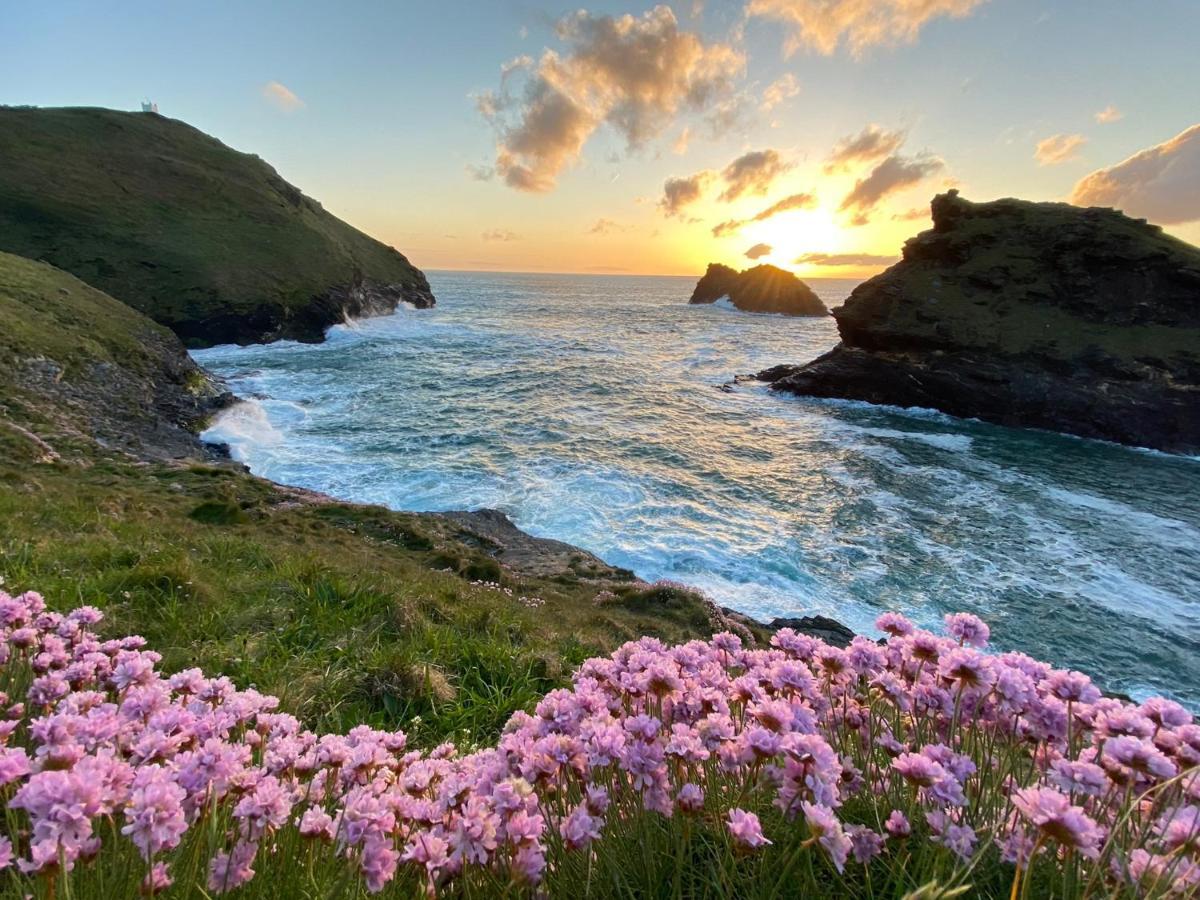 Polrunny Farm Sloe Cottage With A Sea View Boscastle Bagian luar foto